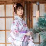 Cargar imagen en el visor de la galería, Kimono con Motivos Japoneses para Mujer 'Toyooka'
