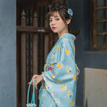 Cargar imagen en el visor de la galería, Kimono Estampado Japonés Mujer 'Bizan'
