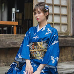 Cargar imagen en el visor de la galería, Kimono Estilo Japonés Mujer 'Ofunato'
