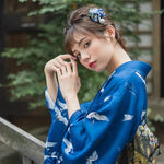 Cargar imagen en el visor de la galería, Kimono Estilo Japonés Mujer 'Ofunato'
