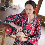 Cargar imagen en el visor de la galería, Kimono Floral para Mujer
