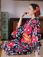 Cargar imagen en el visor de la galería, Kimono Floral para Mujer
