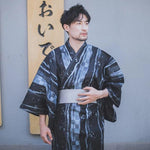 Cargar imagen en el visor de la galería, Kimono Japonés Hombre 'Iwaki'
