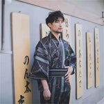 Cargar imagen en el visor de la galería, Kimono Japonés Hombre 'Iwaki'
