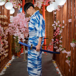 Cargar imagen en el visor de la galería, Kimono Japonés Hombre Tradicional
