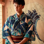 Cargar imagen en el visor de la galería, Kimono Japonés Hombre 'Yotei'
