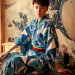 Cargar imagen en el visor de la galería, Kimono Japonés Hombre 'Yotei'

