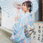 Cargar imagen en el visor de la galería, Kimono Japonés Mujer 'Gongen'
