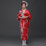 Cargar imagen en el visor de la galería, Kimono Japonés Mujer 'Kisokoma'
