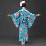 Cargar imagen en el visor de la galería, Kimono Japonés Mujer 'Kisokoma'
