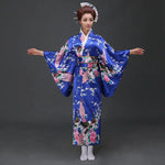 Cargar imagen en el visor de la galería, Kimono Japonés Mujer 'Kisokoma'
