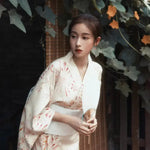 Cargar imagen en el visor de la galería, Kimono Japonés Mujer 'Kitaibaraki'
