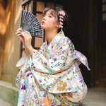Cargar imagen en el visor de la galería, Kimono Japonés Mujer 'Nantai'
