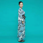 Cargar imagen en el visor de la galería, Kimono Japonés Mujer 'Ninohe'
