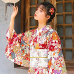 Cargar imagen en el visor de la galería, Kimono Japonés Mujer 'Nomi'
