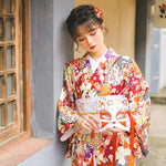 Cargar imagen en el visor de la galería, Kimono Japonés Mujer 'Nomi'
