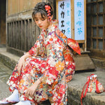 Cargar imagen en el visor de la galería, Kimono Japonés Mujer 'Nomi'
