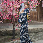 Cargar imagen en el visor de la galería, Kimono Japonés Mujer 'Sannosawa'
