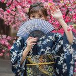 Cargar imagen en el visor de la galería, Kimono Japonés Mujer 'Sannosawa'
