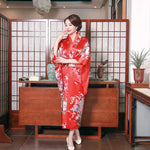 Cargar imagen en el visor de la galería, Kimono Japonés Mujer 'Shirouma'
