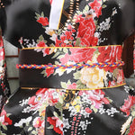 Cargar imagen en el visor de la galería, Kimono Japonés Mujer 'Shirouma'
