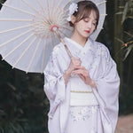 Cargar imagen en el visor de la galería, Kimono Japonés Mujer 'Takasago'
