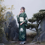 Cargar imagen en el visor de la galería, Kimono Japonés Mujer 'Tanigawa'
