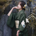 Cargar imagen en el visor de la galería, Kimono Japonés Mujer 'Tanigawa'
