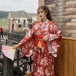Cargar imagen en el visor de la galería, Kimono Japonés Mujer 'Toride'
