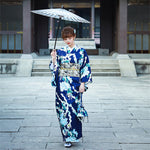 Cargar imagen en el visor de la galería, Kimono Tradicional Japonés para Mujer
