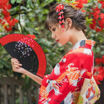 Cargar imagen en el visor de la galería, Kimono Tradicional Mujer 'Kasumigaura'
