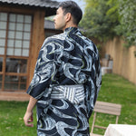 Cargar imagen en el visor de la galería, Kimono Tradicional para Hombre 'Aso'
