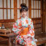 Cargar imagen en el visor de la galería, Kimono Tradicional para Mujer 'Tekari'
