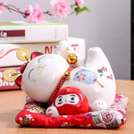 Cargar imagen en el visor de la galería, Maneki-Neko Hucha 'Daruma'
