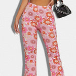 Cargar imagen en el visor de la galería, Pantalón Floral Mujer
