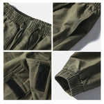 Cargar imagen en el visor de la galería, Pantalón Streetwear Caqui Hombre 'Komagane'
