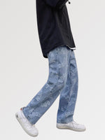 Cargar imagen en el visor de la galería, Pantalón Streetwear con Estampado Hombre 'Unzen'
