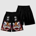 Cargar imagen en el visor de la galería, Short Estampado León Carnaval Japonés 'Raion'

