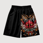 Cargar imagen en el visor de la galería, Short Japonés Motivo Demonio 'Hannya'
