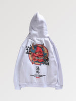 Cargar imagen en el visor de la galería, Sudadera con capucha Demonio Japonés 'Marefisento'
