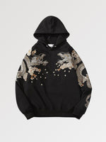 Cargar imagen en el visor de la galería, Sudadera con Capucha Dragón Japonés 'Shizuka'
