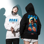 Cargar imagen en el visor de la galería, Sudadera con Capucha Esqueleto Motivos Japoneses 'Fukui'
