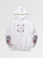 Cargar imagen en el visor de la galería, Sudadera con Capucha Grullas Japonesas 'Ahiru'
