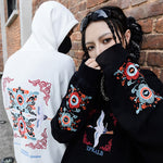 Cargar imagen en el visor de la galería, Sudadera con Capucha Grullas Japonesas 'Ahiru'
