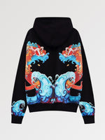 Cargar imagen en el visor de la galería, Sudadera con Capucha Japonesa Colorida 'Tatsumaki'
