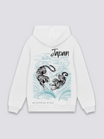 Cargar imagen en el visor de la galería, Sudadera con Capucha Japonesa Estampado Tigre
