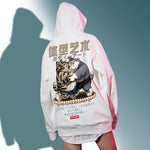Cargar imagen en el visor de la galería, Sudadera con Capucha Japonesa Gatos Sumo 'Fukuoka'
