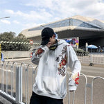 Cargar imagen en el visor de la galería, Sudadera con capucha Japonesa 'Luna Llena'

