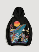 Cargar imagen en el visor de la galería, Sudadera con capucha Japonesa 'Niji'
