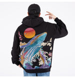 Cargar imagen en el visor de la galería, Sudadera con capucha Japonesa 'Niji'

